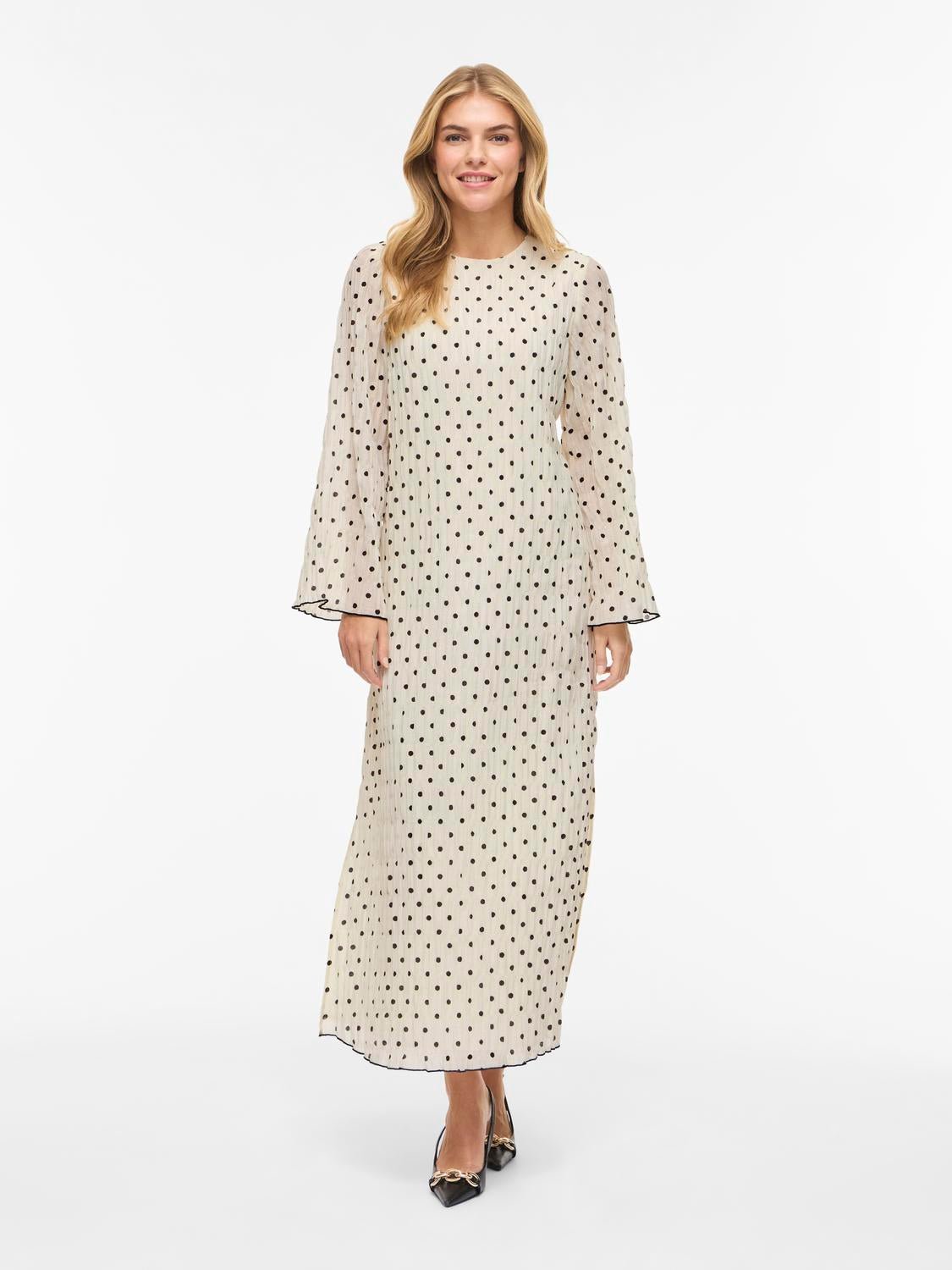 VIEBLA Midi Dress - Cloud Dancer - VERO MODA & VILA Bergvik